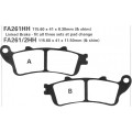 EBC Brakes Double-H Sintered Superbike Brake Pads Rear - FA261HH